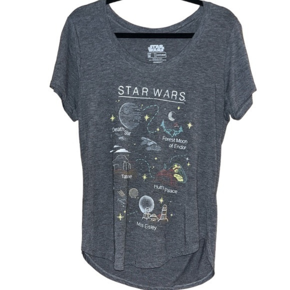 Star Wars destinations tee shirt